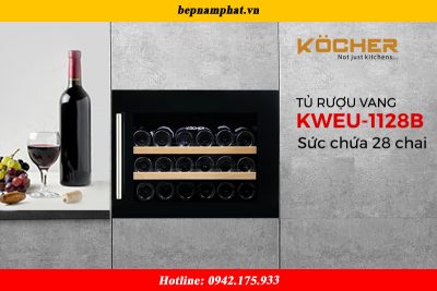 Tủ Rượu Vang Kocher KWEU-1128B