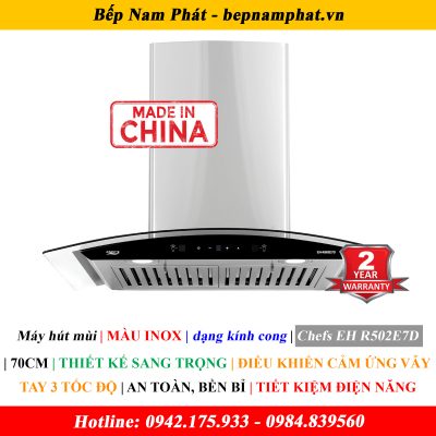 Máy Hút Mùi Chefs EH R502E7D, máy hút mùi Chefs, máy hút mùi giá rẻ tại TPHCM, máy hút mùi giá rẻ, máy hút mùi giá rẻ tại Hà Nội, máy hút mùi giá rẻ tại Đà Nẵng, máy hút khói giá rẻ, máy hút mùi nhập khẩu tại TPHCM, máy hút mùi, may hut mui